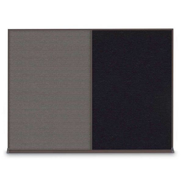 Triple Door Radius Corkboard, 72"X36", B